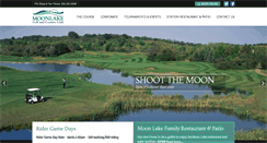 Desktop Screenshot of moonlakegolf.com